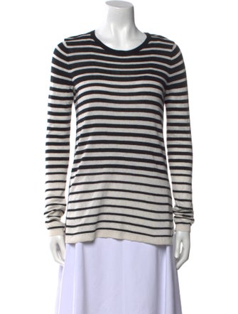 Vince Silk Striped Sweater