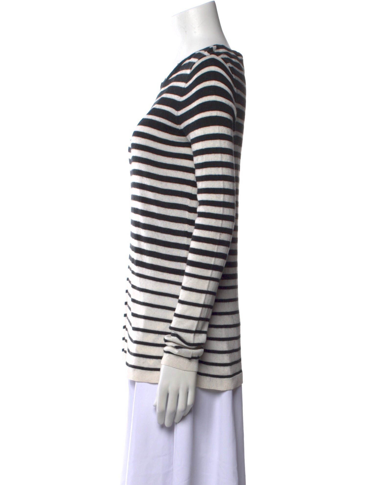 Vince Silk Striped Sweater