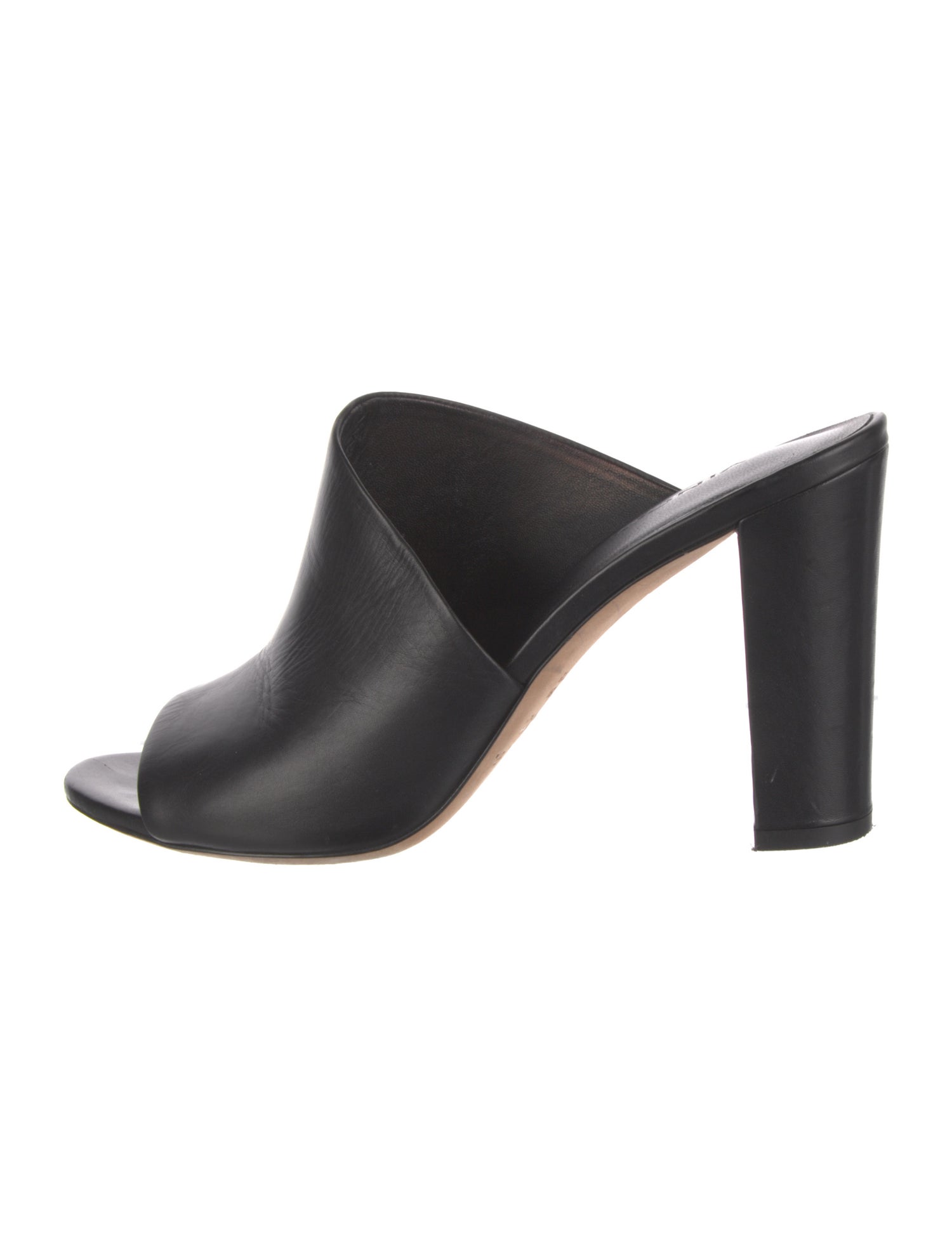 Vince Leather Slides