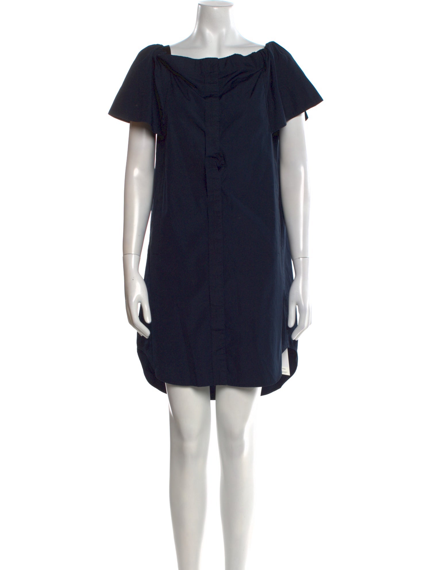 Vince Cowl Neck Mini Dress