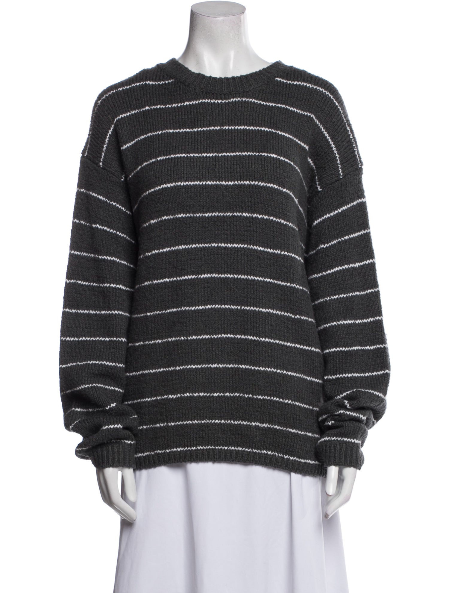 Vince Striped Crew Neck Sweater w/ Tags