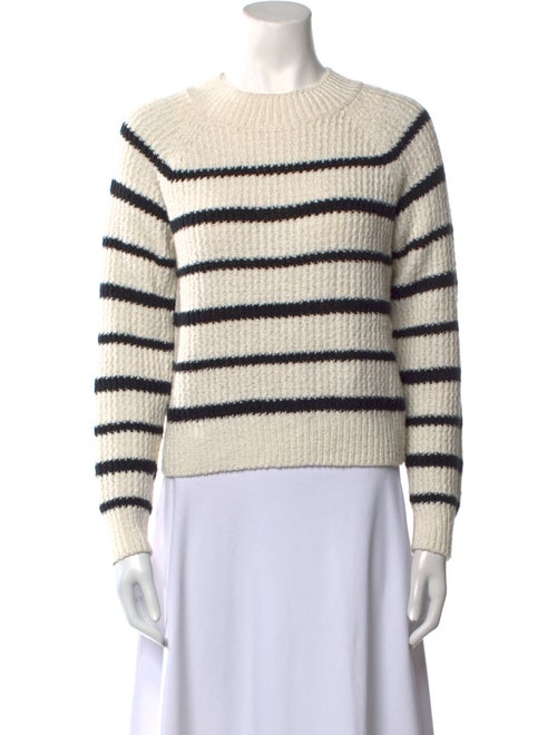 Vince Striped Crew Neck Sweater