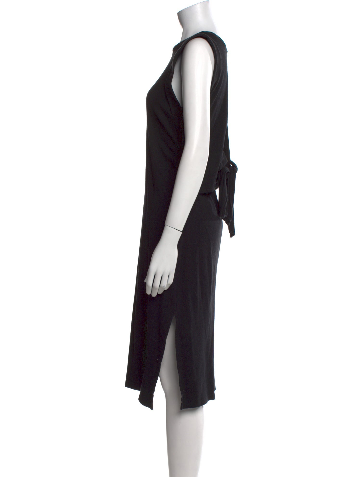 Vince Crew Neck Midi Length Dress