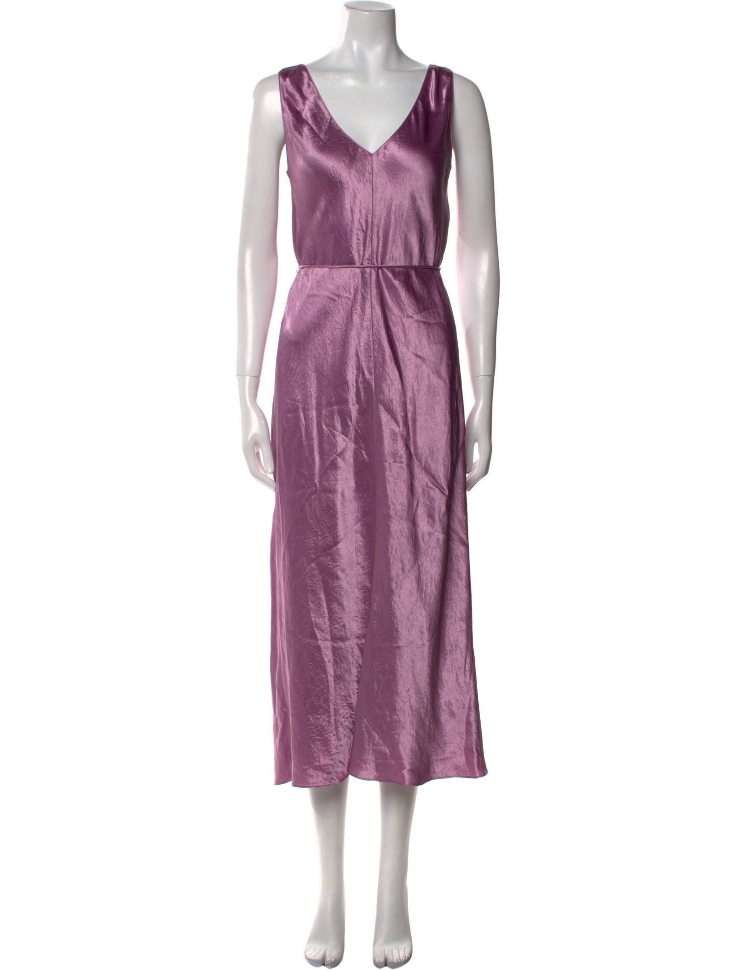 Vince V-Neck Long Dress