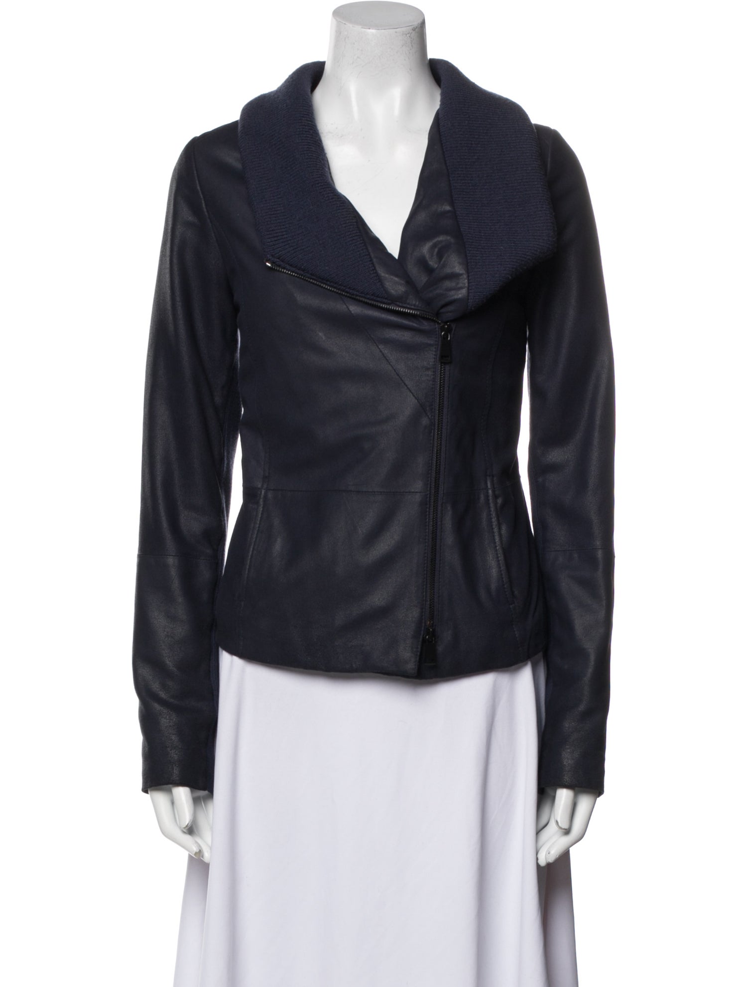 Vince Leather Biker Jacket