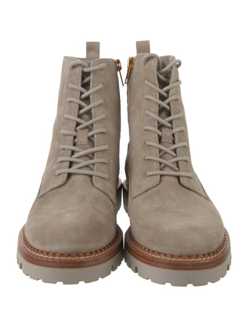 Vince Suede Combat Boots
