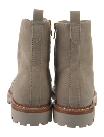 Vince Suede Combat Boots