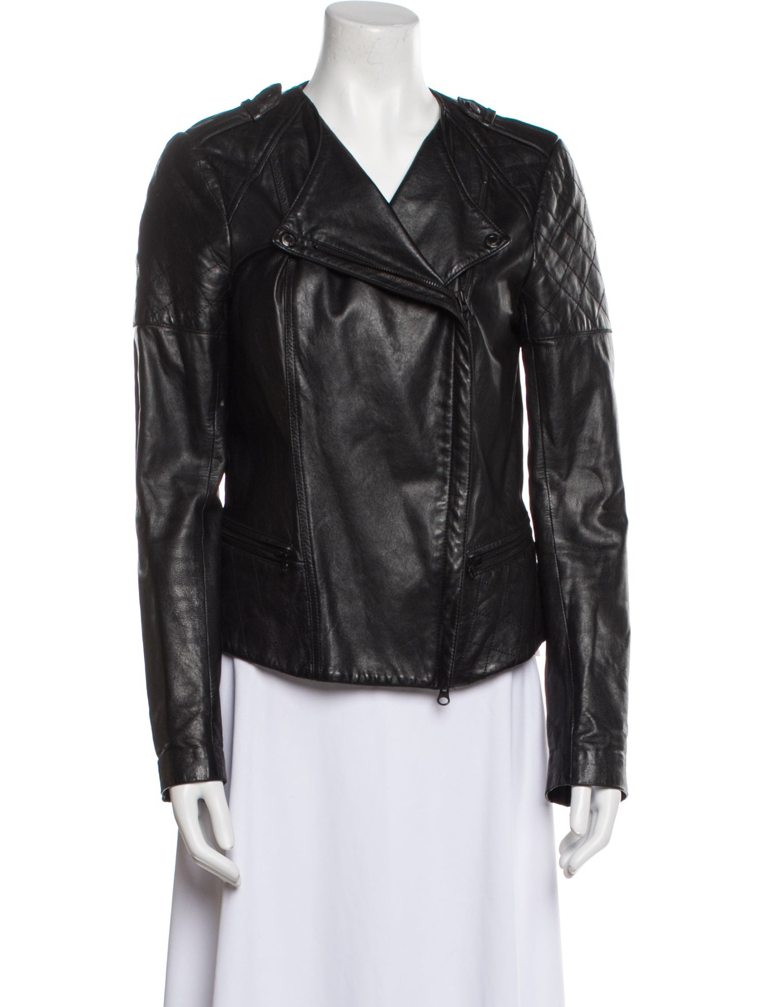 Vince Leather Coat