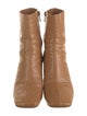Vince Embossed Leather Patterned Boots