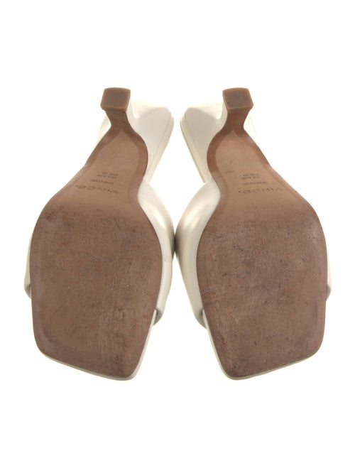 Vince Leather Slides