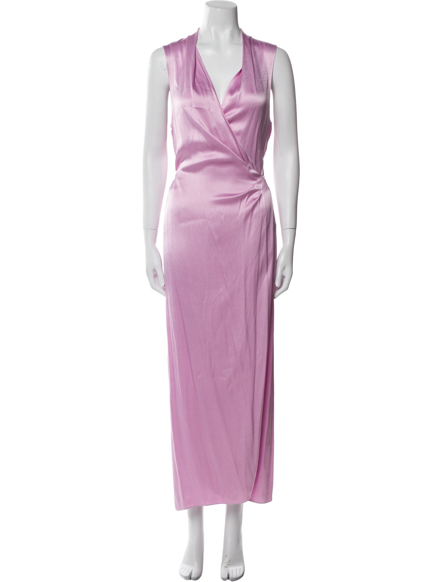 Vince V-Neck Long Dress