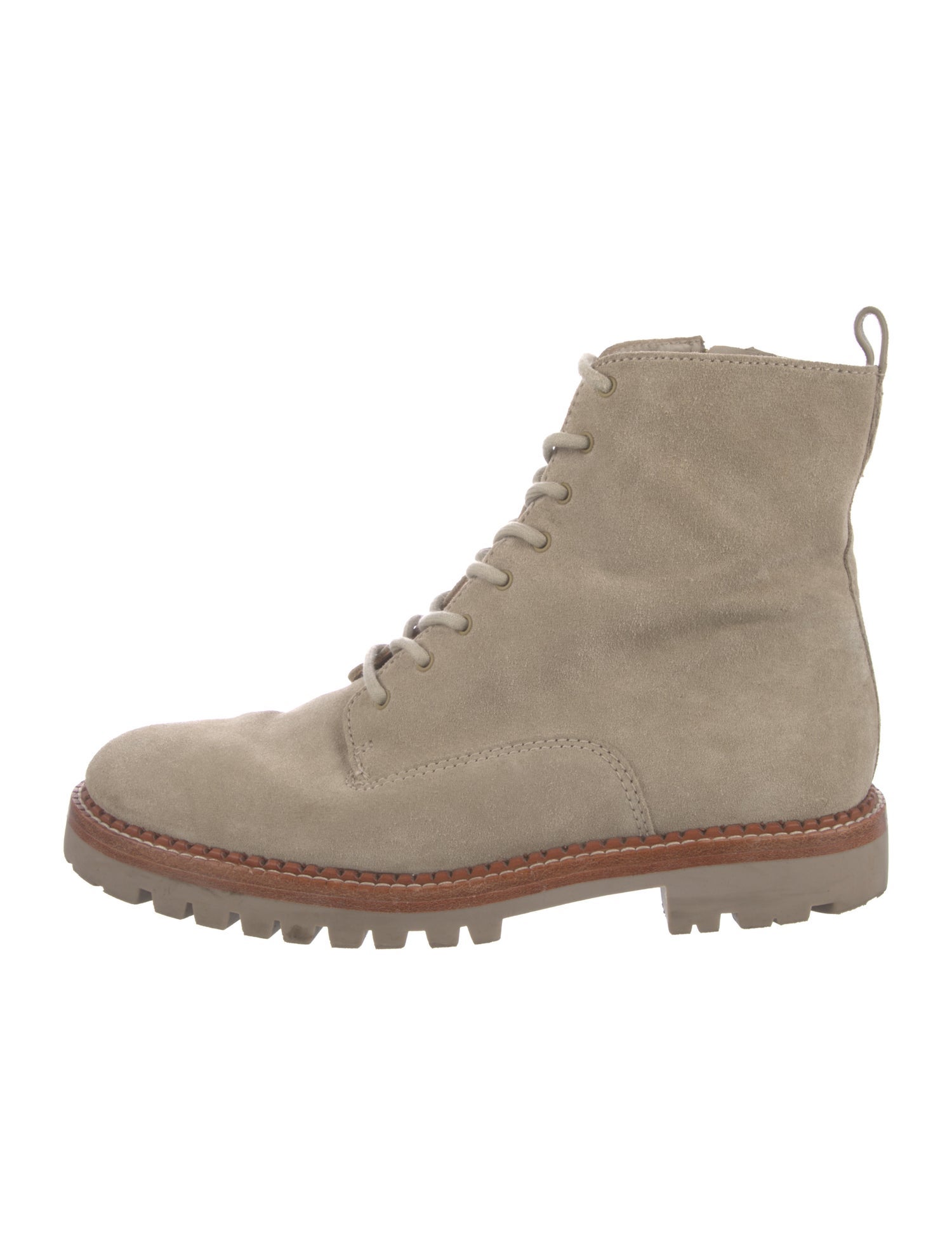 Vince Suede Combat Boots