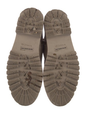 Vince Suede Combat Boots