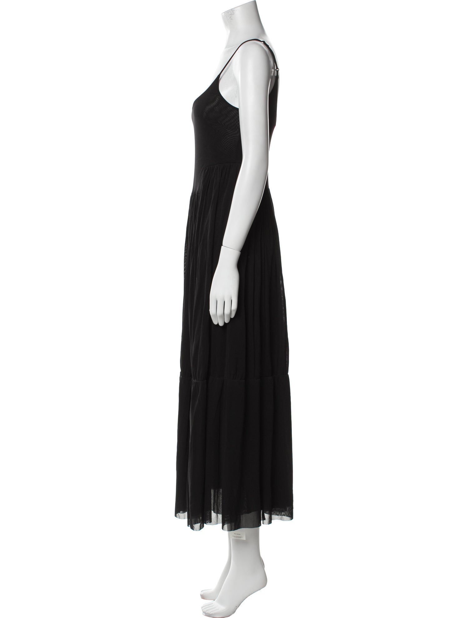 Vince Scoop Neck Long Dress
