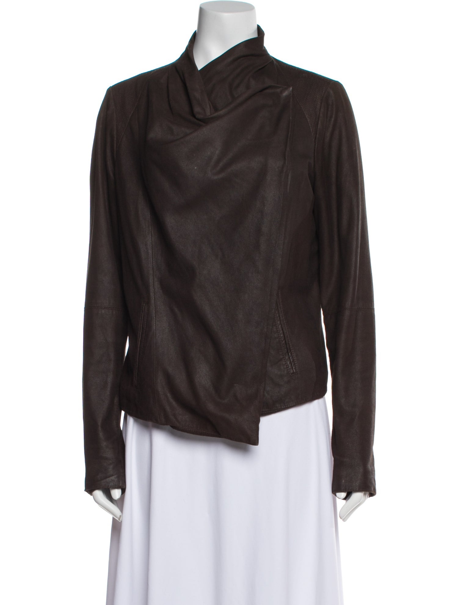 Vince Leather Biker Jacket