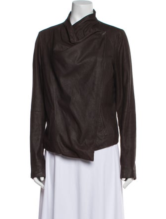 Vince Leather Biker Jacket