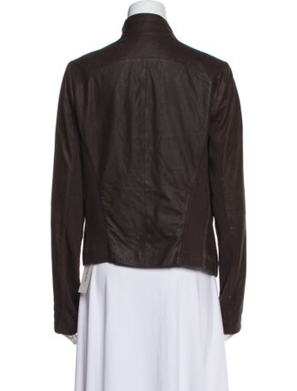 Vince Leather Biker Jacket