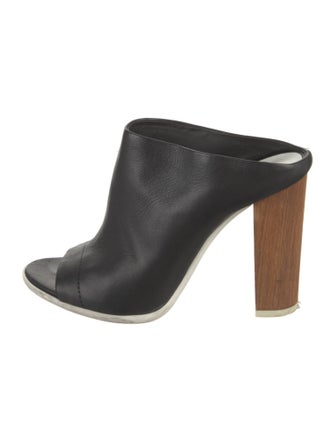 Vince Leather Slides