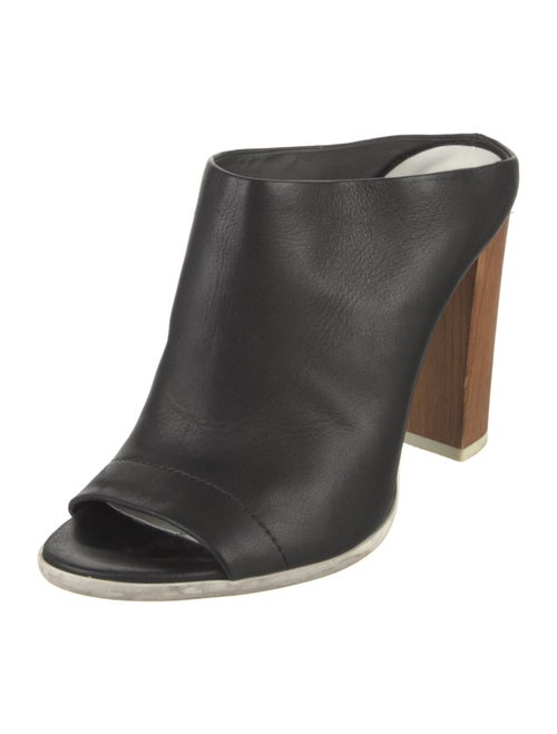 Vince Leather Slides