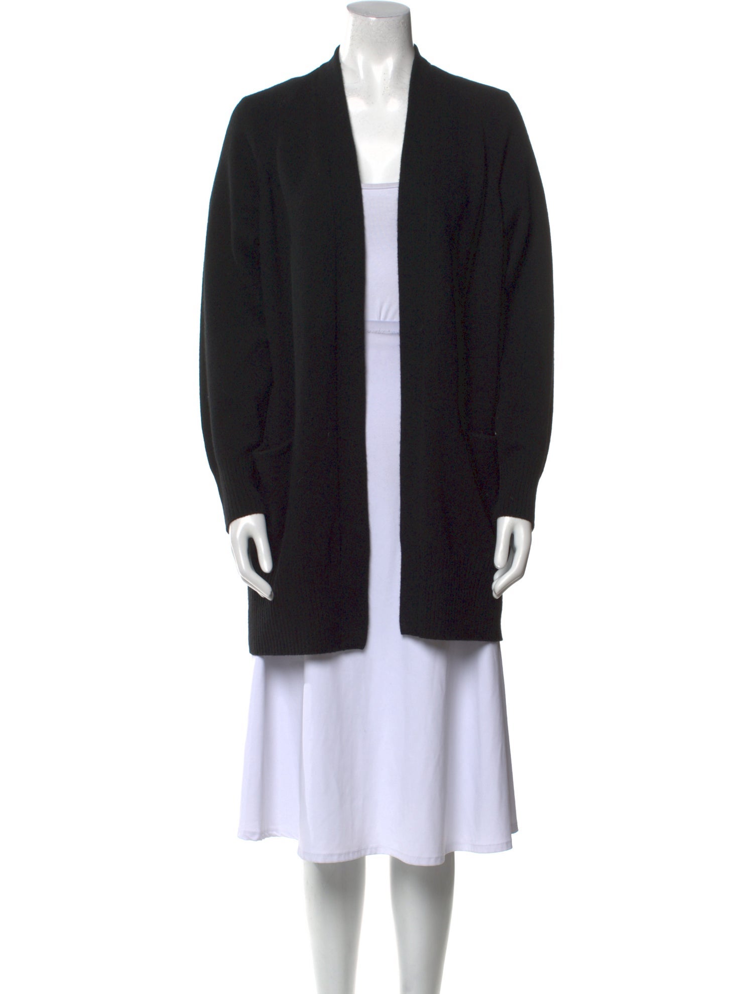 Vince Cashmere Open Front Sweater