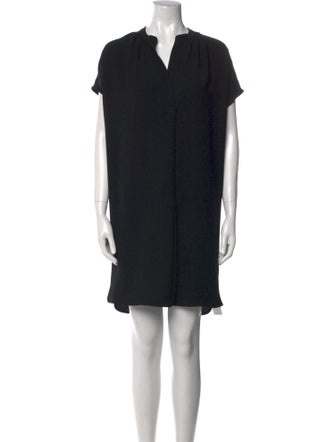 Vince V-Neck Mini Dress