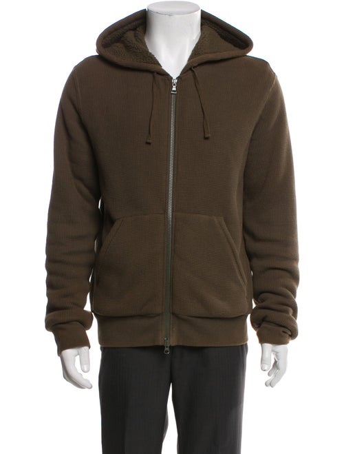 Vince V-Neck Long Sleeve Hoodie