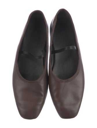 Vince Leather Mary Jane Flats