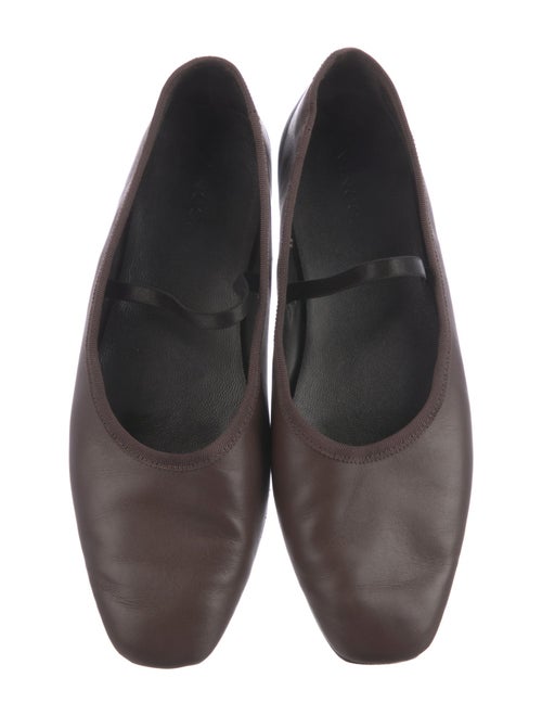 Vince Leather Mary Jane Flats