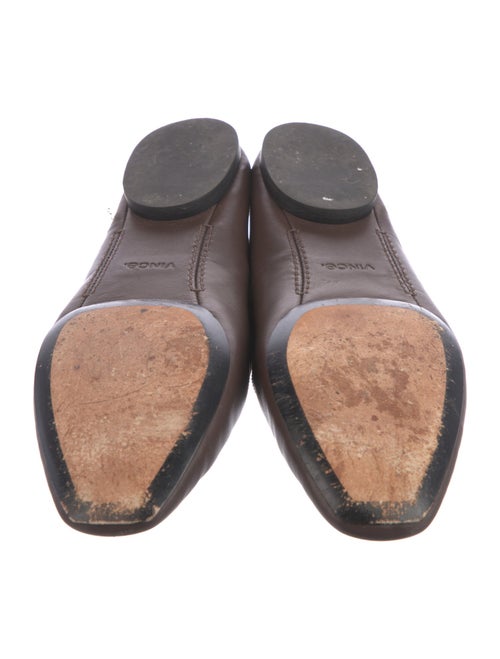 Vince Leather Mary Jane Flats