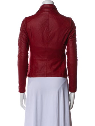 Vince Leather Biker Jacket