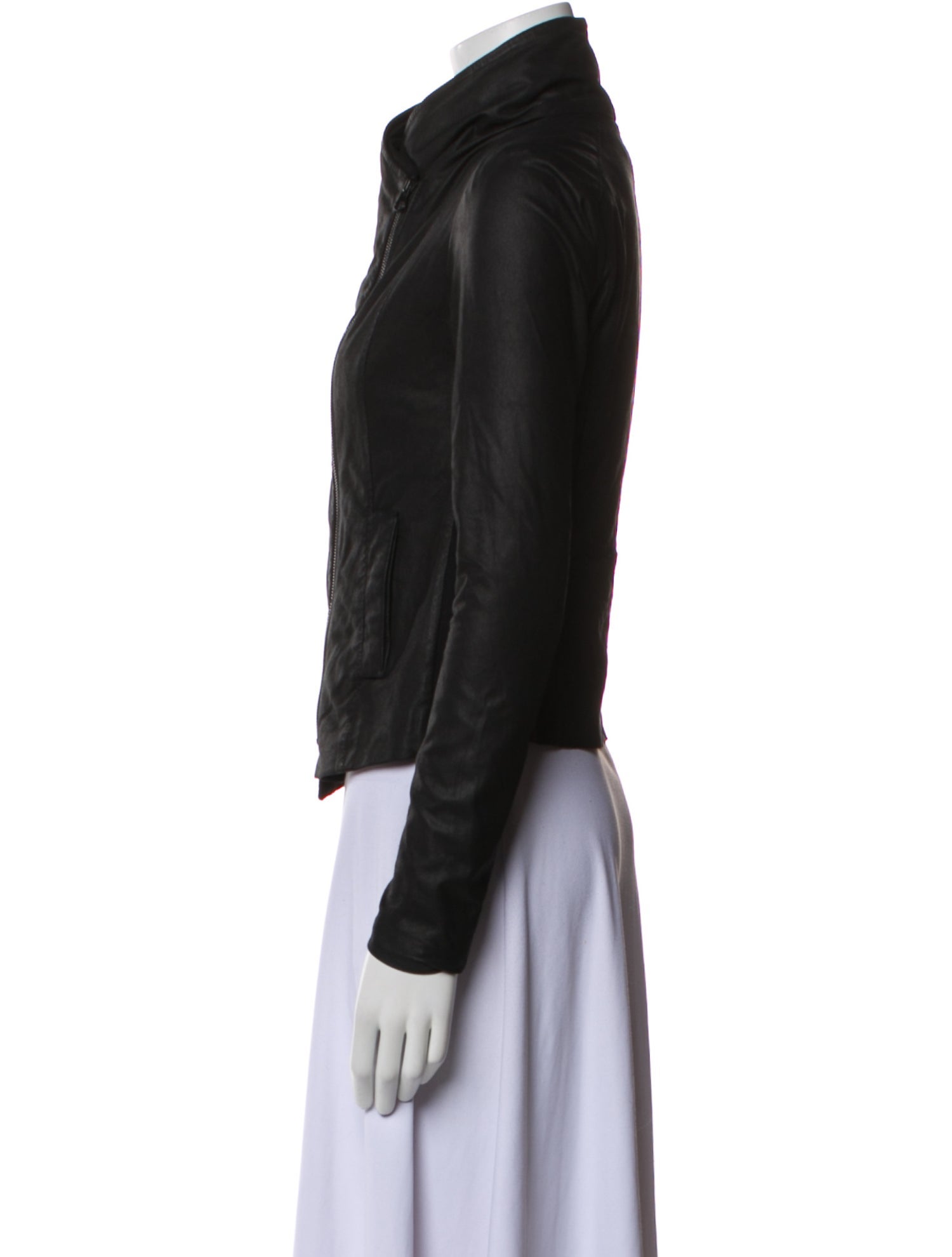 Vince Leather Biker Jacket