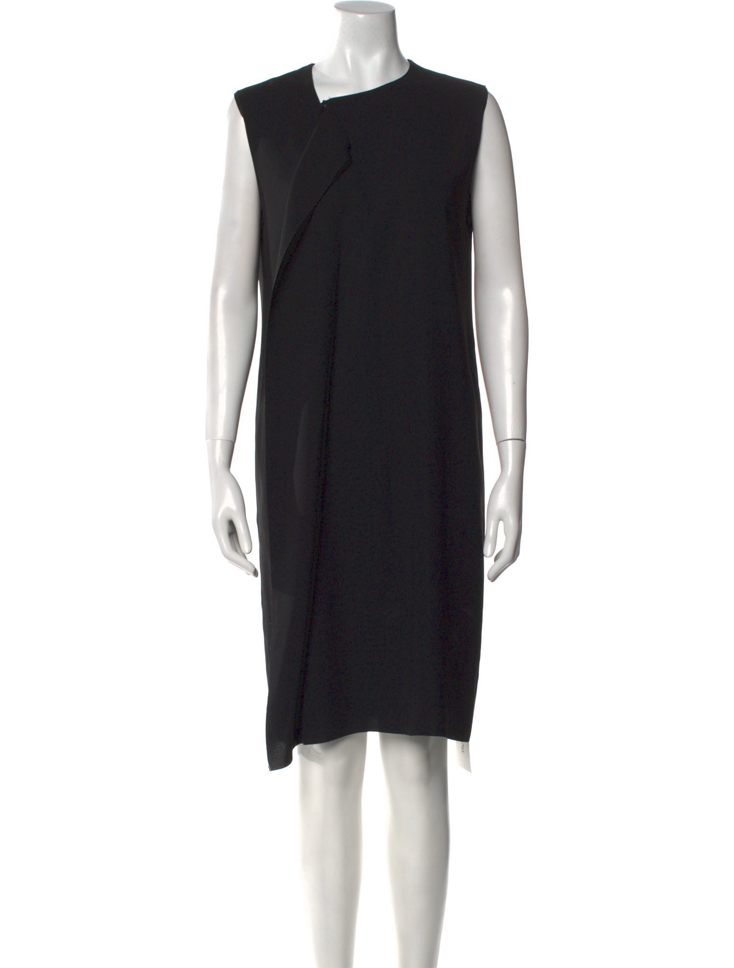 Vince Square Neckline Knee-Length Dress