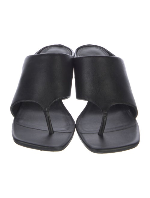 Vince Leather Slides