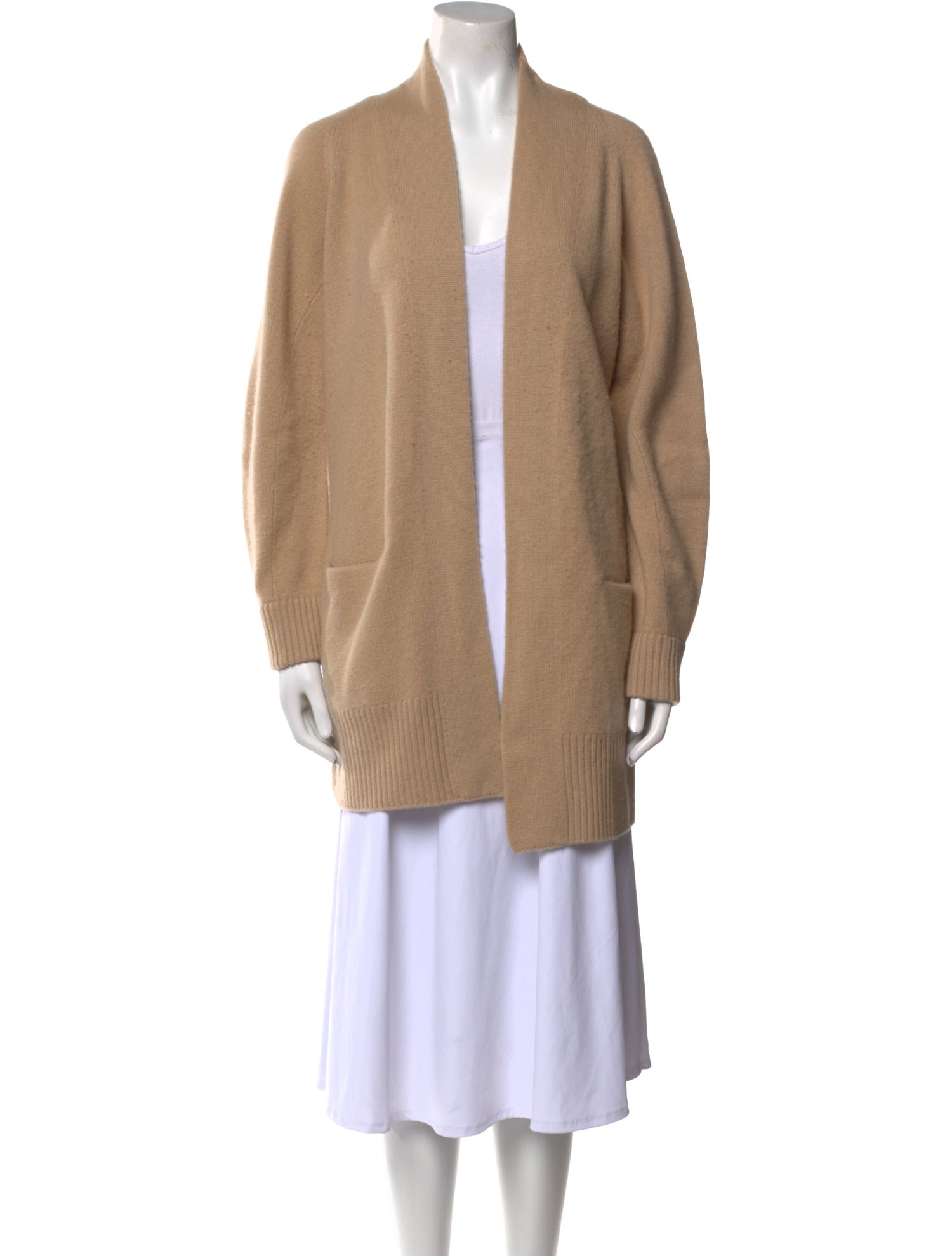 Vince Cashmere Open Front Sweater