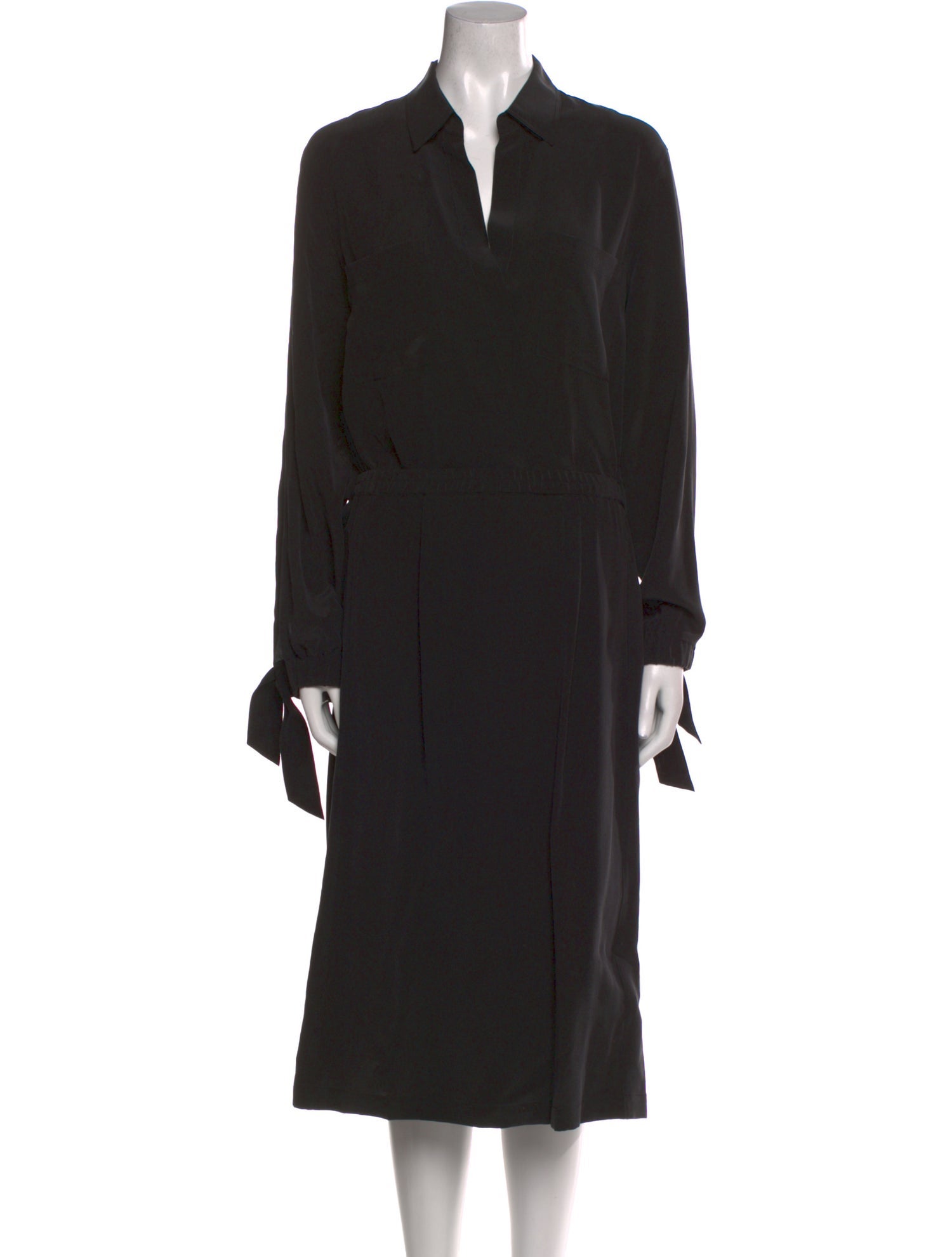 Vince Silk Long Dress