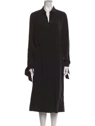 Vince Silk Long Dress