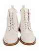 Vince Leather Combat Boots