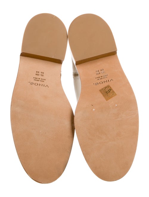 Vince Leather Combat Boots