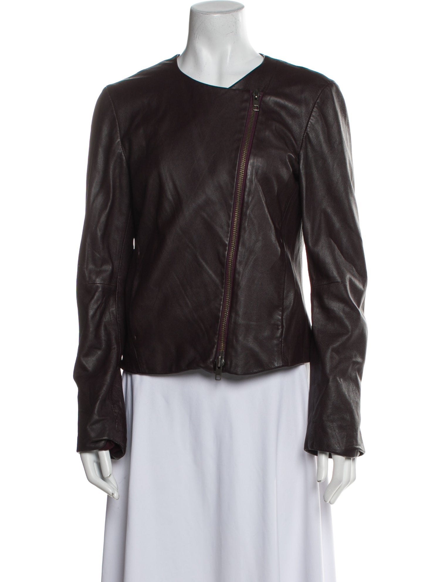 Vince Leather Biker Jacket