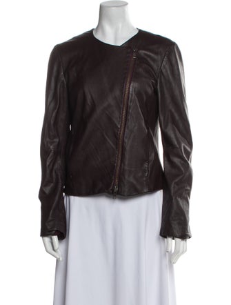 Vince Leather Biker Jacket