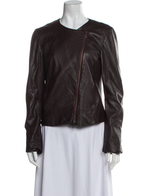 Vince Leather Biker Jacket