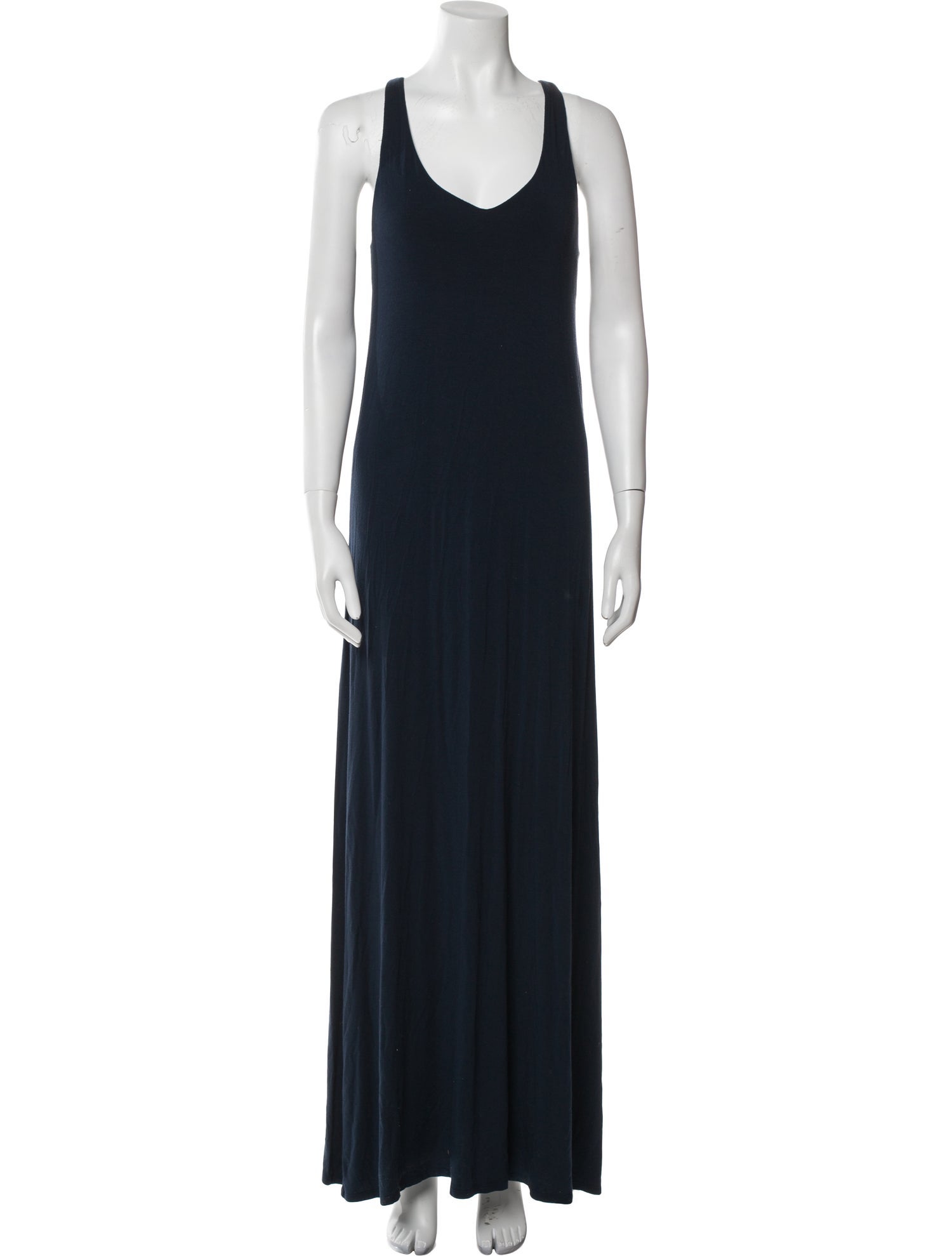 Vince Scoop Neck Long Dress
