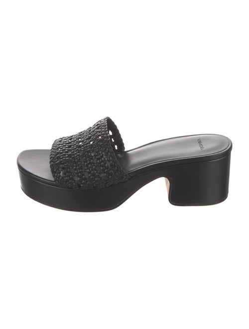 Vince Leather Printed Slides