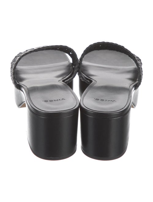 Vince Leather Printed Slides