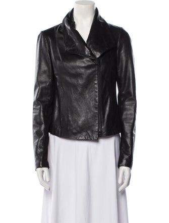 Vince Leather Biker Jacket