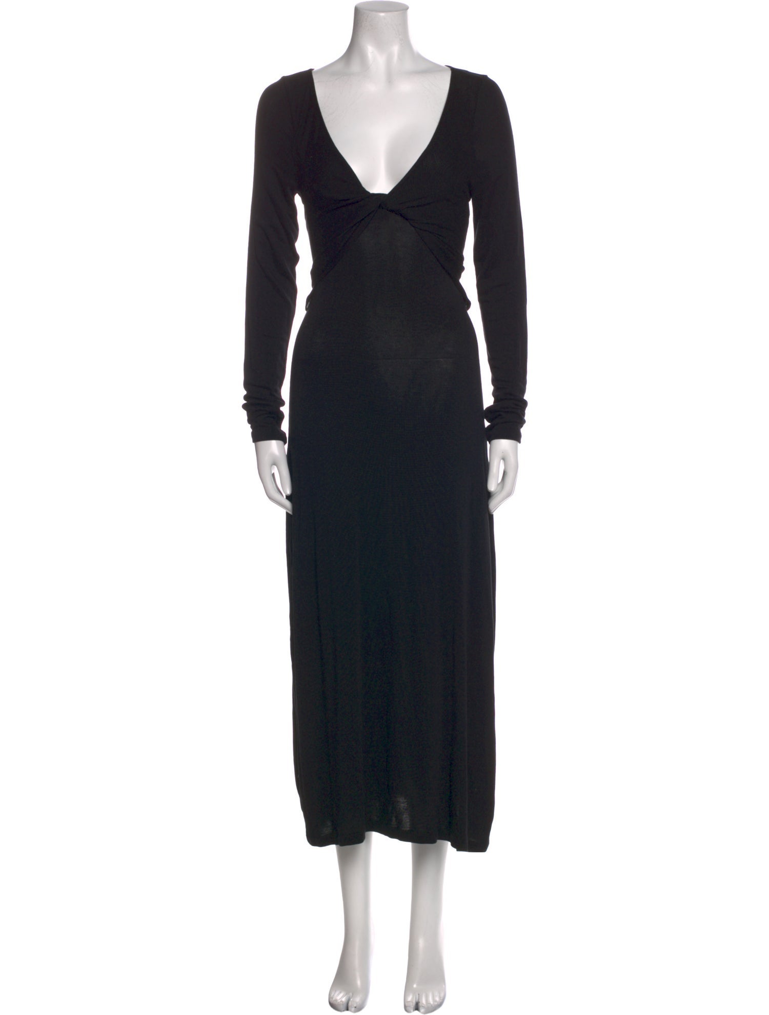 Vince V-Neck Long Dress