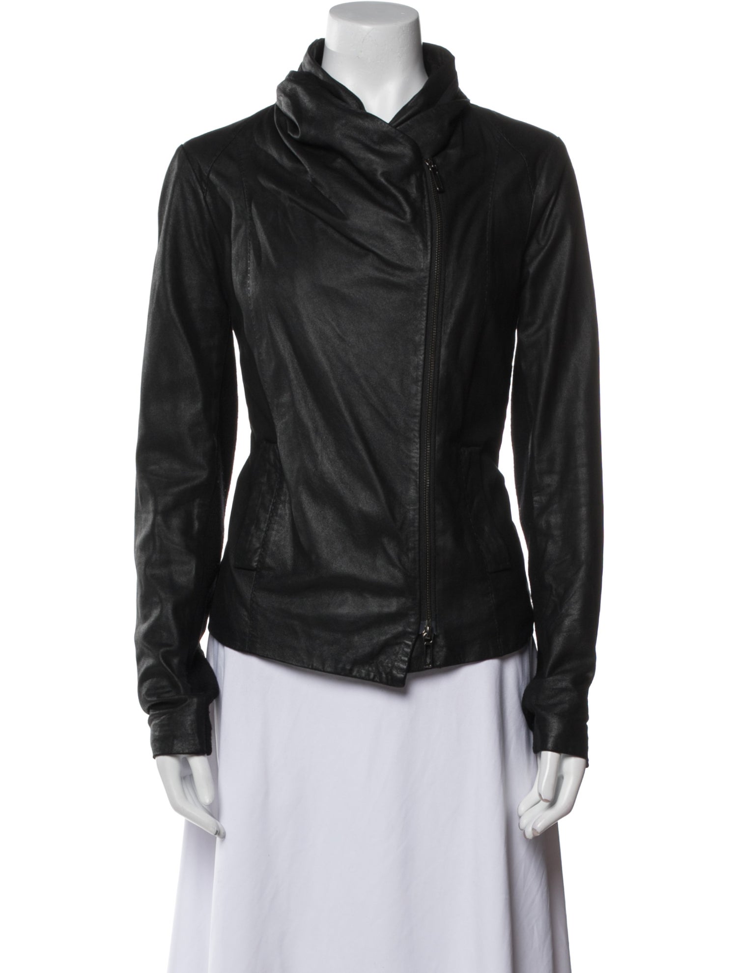 Vince Leather Biker Jacket