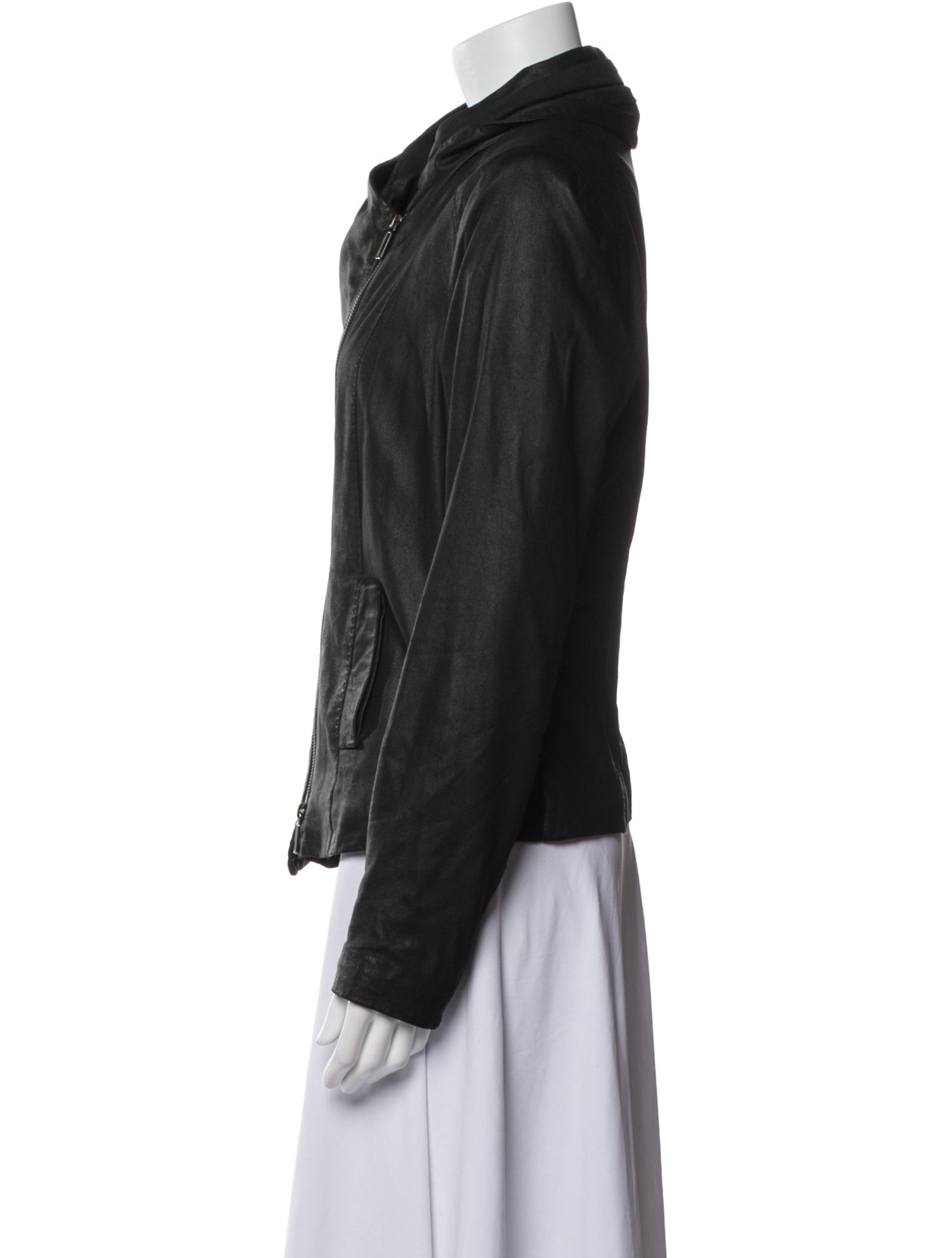 Vince Leather Biker Jacket