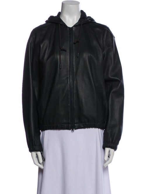 Vince Lamb Leather Jacket