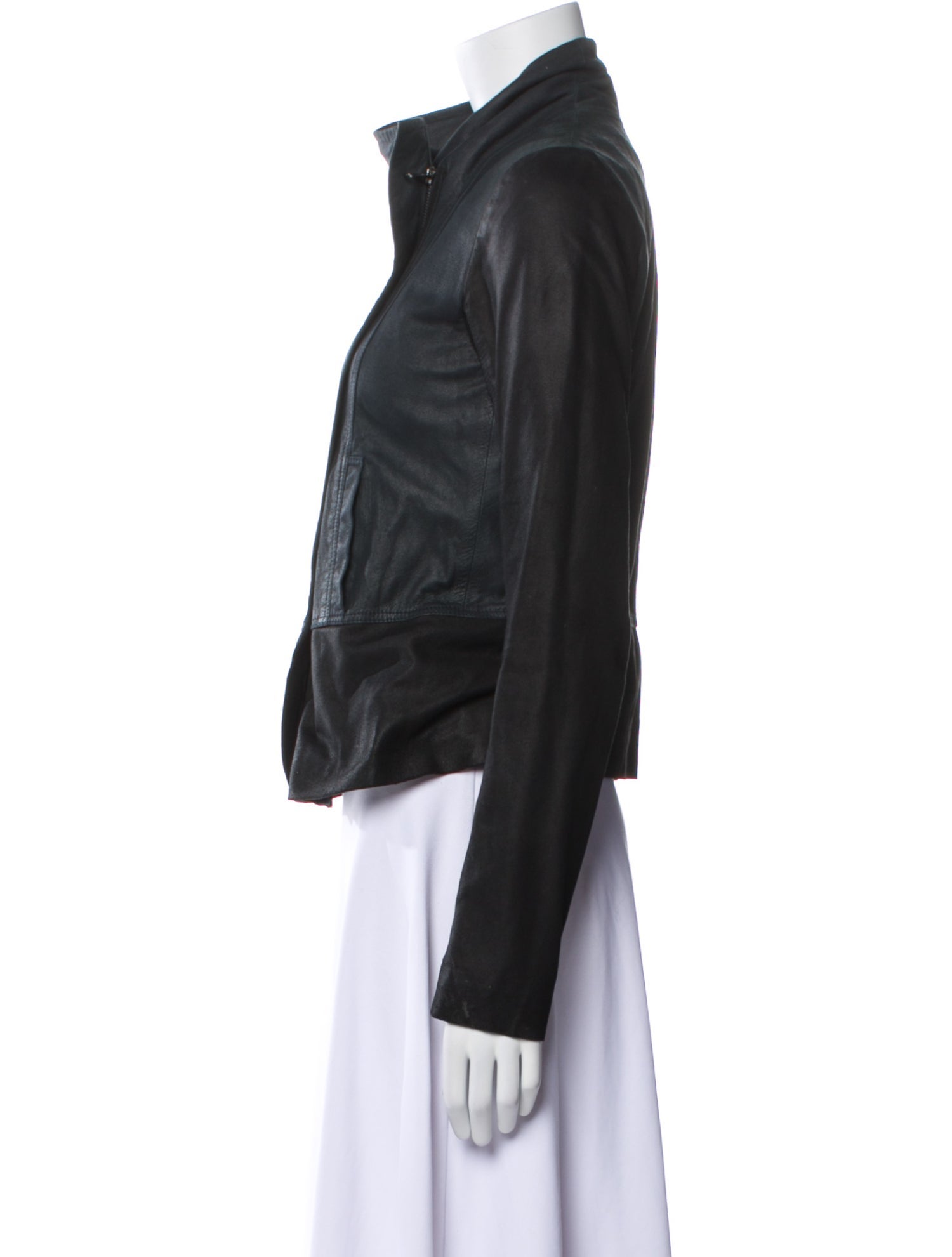 Vince Leather Biker Jacket